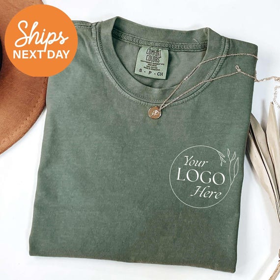 Custom Logo Shirts, Personalized Logo Shirt, Custom Design Shirt, Custom Text Shirt, Business Logo, Team Logo Shirts, Brand Logo T-Shirt