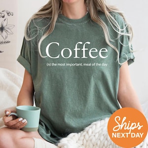 Coffee Shirt | Barista Long Sleeve Shirt | Funny Coffee Shirt | Coffee Lover Tshirt | Gift for Coffee Lover | Barista Gift Idea - 5989p