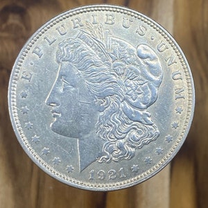 1921 P Silver Morgan Dollar