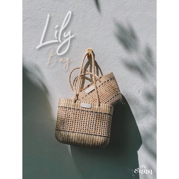 Banana Fibre Rope Bag by It's Saan Etsy