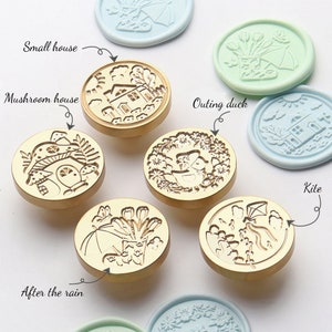 Custom Wedding Wax Seal Stamp, Made Wax Seal Custom, Custom Wax Seal Kit  for Wedding Invitations, Personalized Wax Seal Stamp 