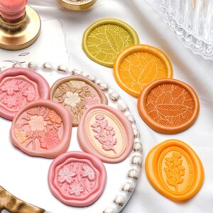 Wax seal 25/30mm copper head gift packaging retro special-shaped frosted relief rose handmade custom DIY