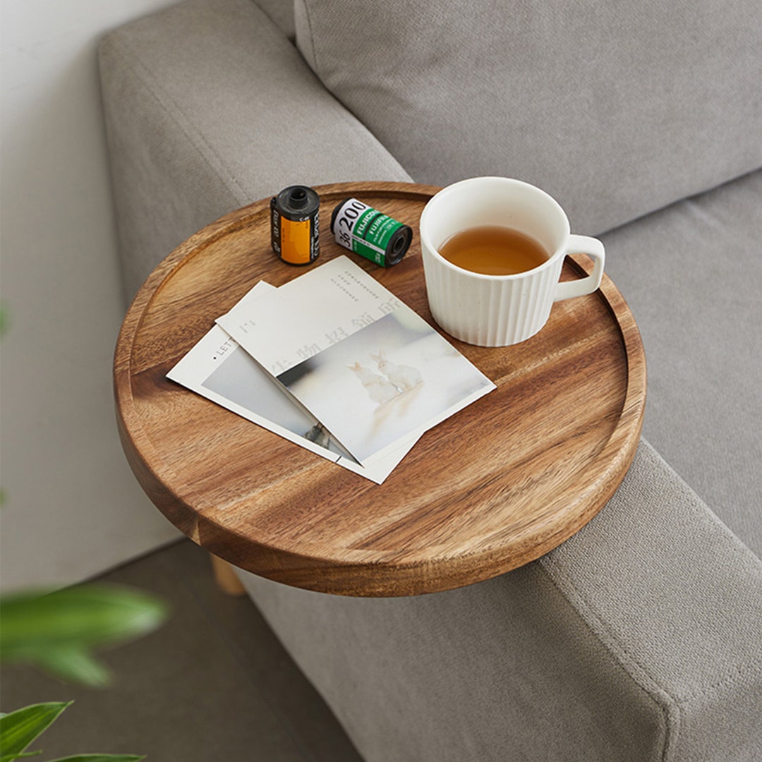 Sofa Wooden Small Tea Table simple Mobile Small Coffee Table