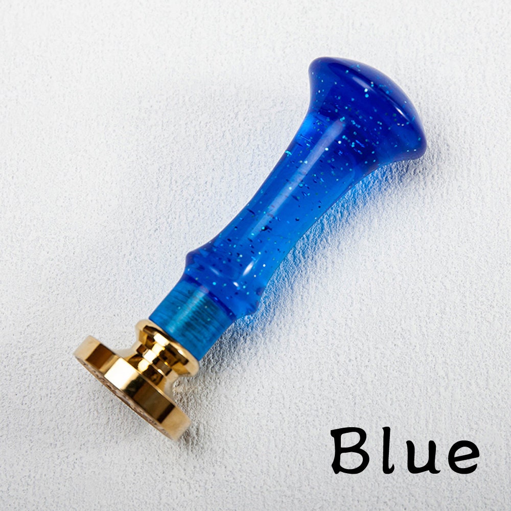 Wax Stamp Handle Handle Brass Metal Tool Vintage Ins Black Etsy