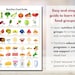 Food Groups Poster Print, Nutrition Guide Worksheet, Patient Education ...