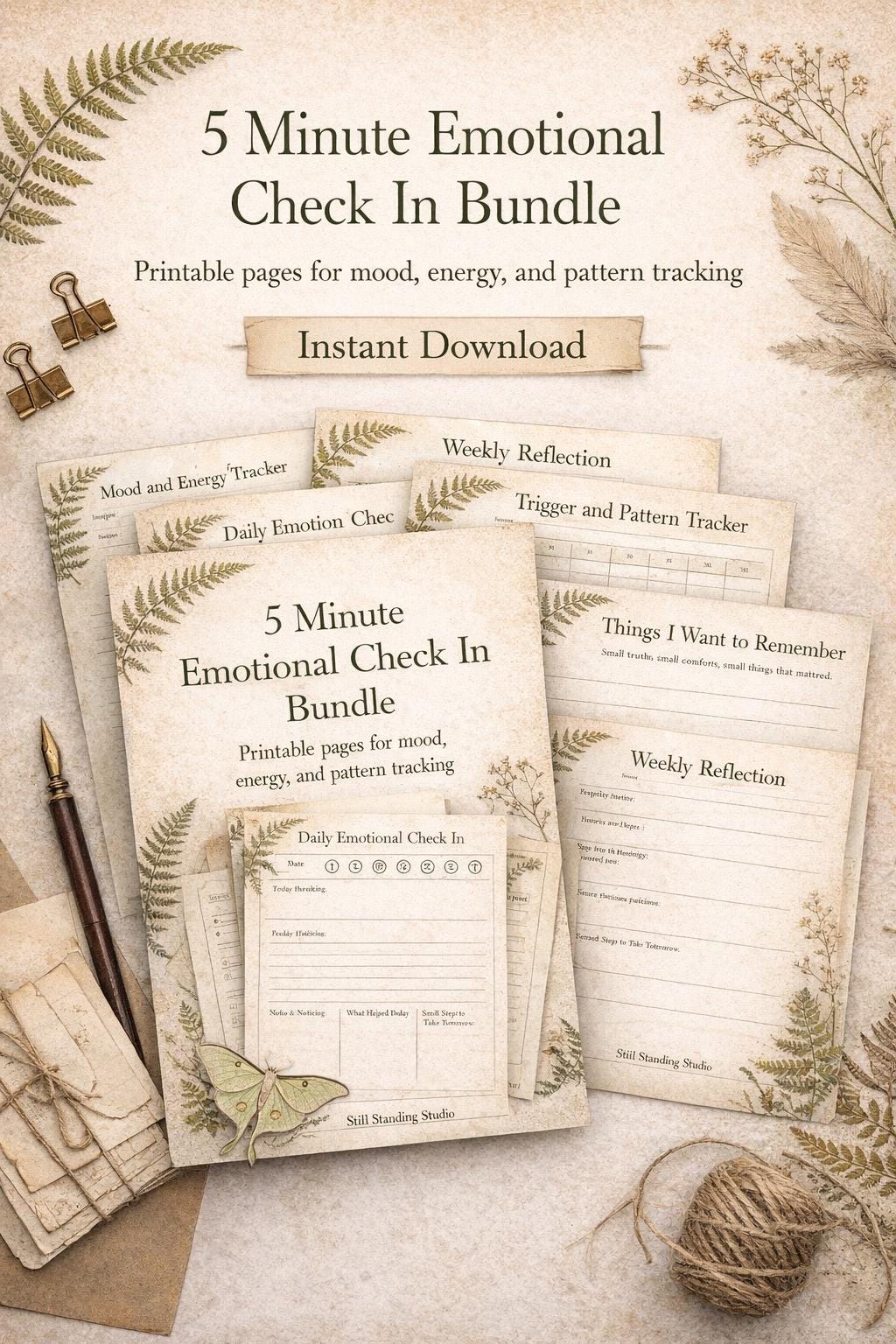 Emotoinal Check In 5 Minute Emotional Check in Bundle - Etsy