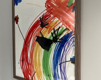 Brighten Up Your Mom's Day with Rainbow Mommy - A 4 Year Old Girl’s Masterpiece