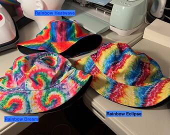 Rainbow Daddy Sun Bucket Hat various colors Pride and LGTBQ Friendly Personalized