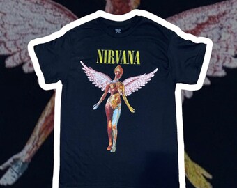 T-Shirt Nirvana In Utero Aberdeen - Coton 100% Officiel