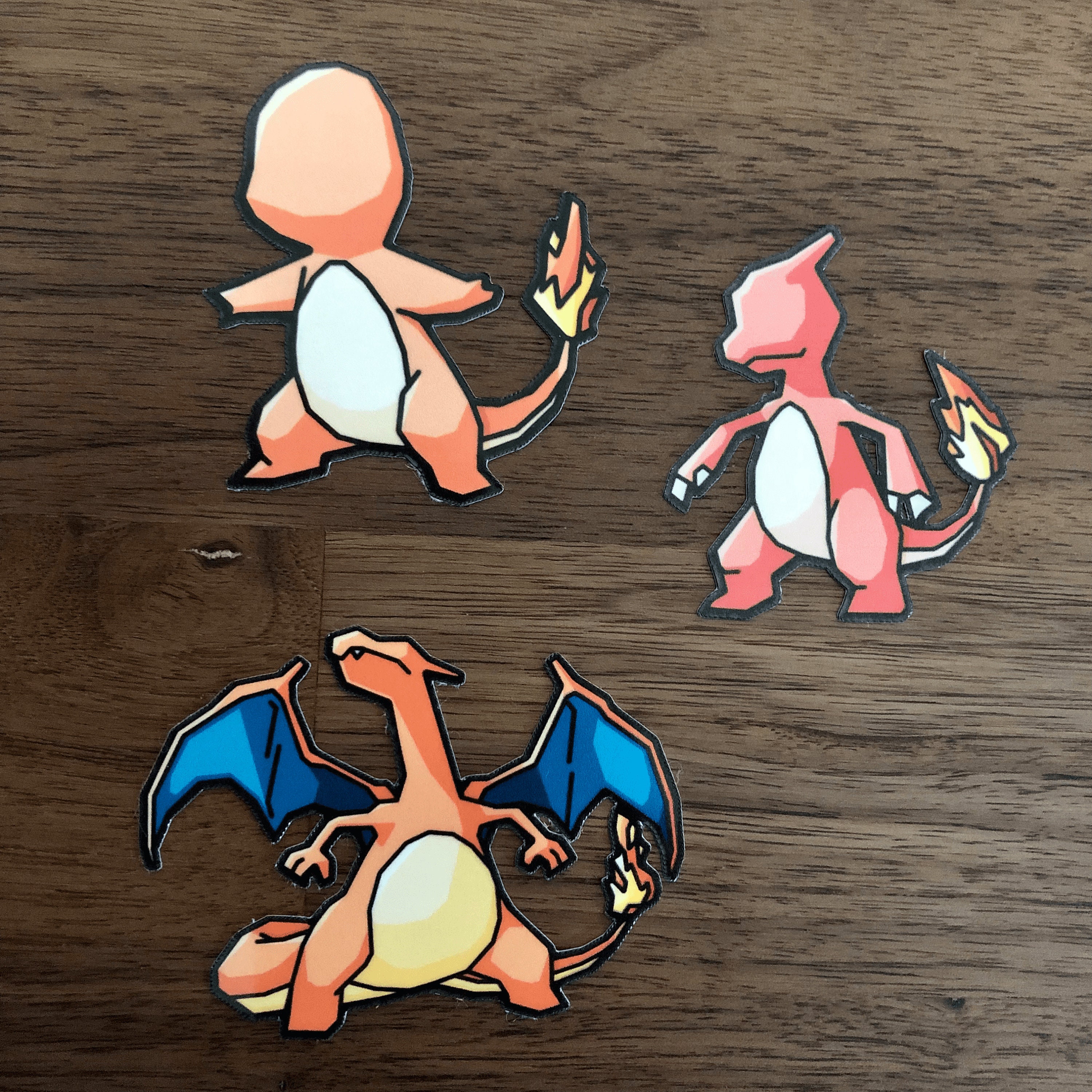 Kanto Starter Pokemon Stickers Waterresistant Vinyl Etsy