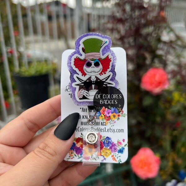 Alice Badge Reel Etsy UK