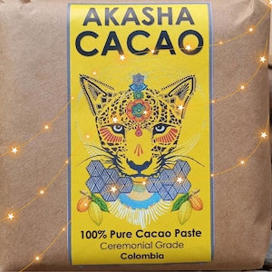 Akasha Ceremonial Cacao – Organic Colombian Cacao Paste