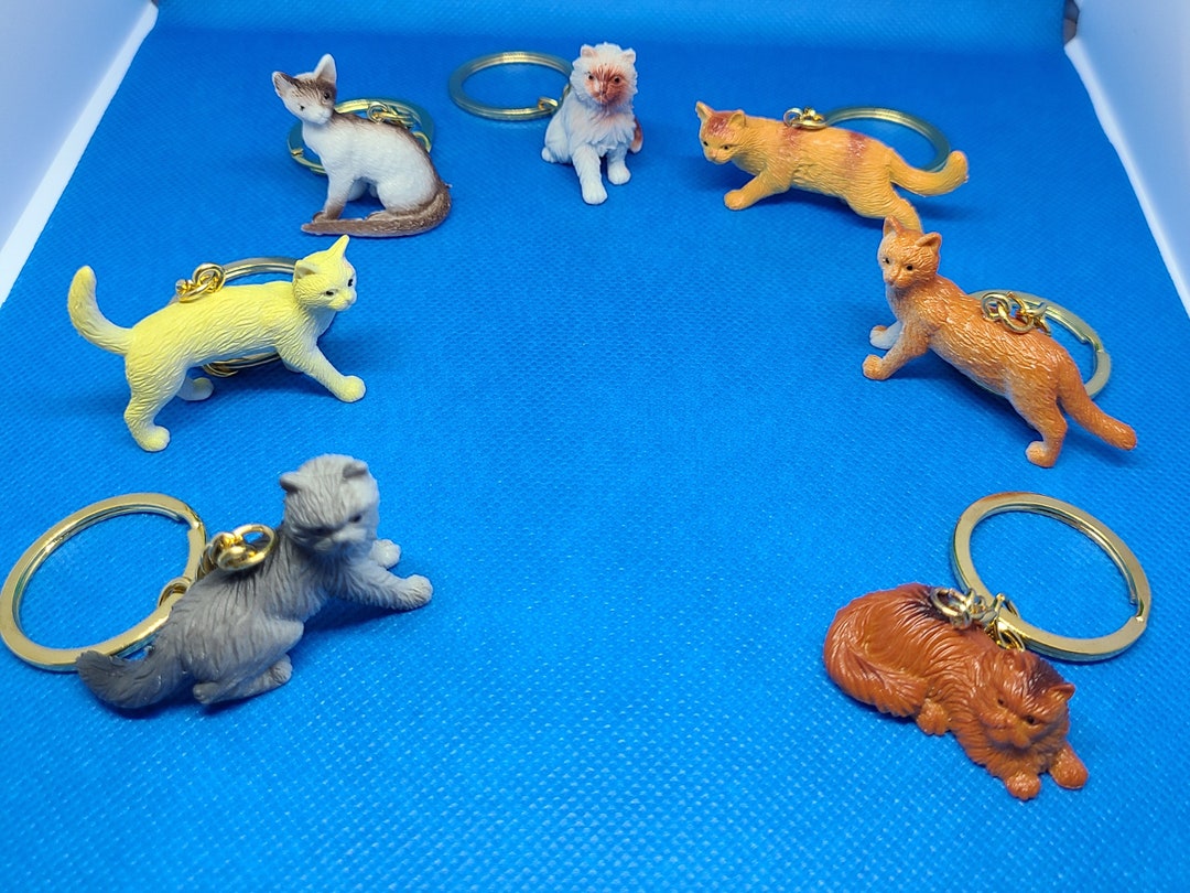 Kitty Cat Keychain Etsy