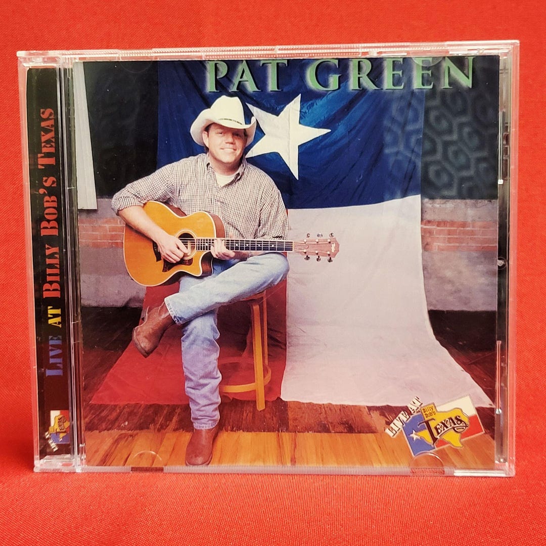 Pat Green Live at Billy Bobs Texas CD 2000 - Etsy Norway
