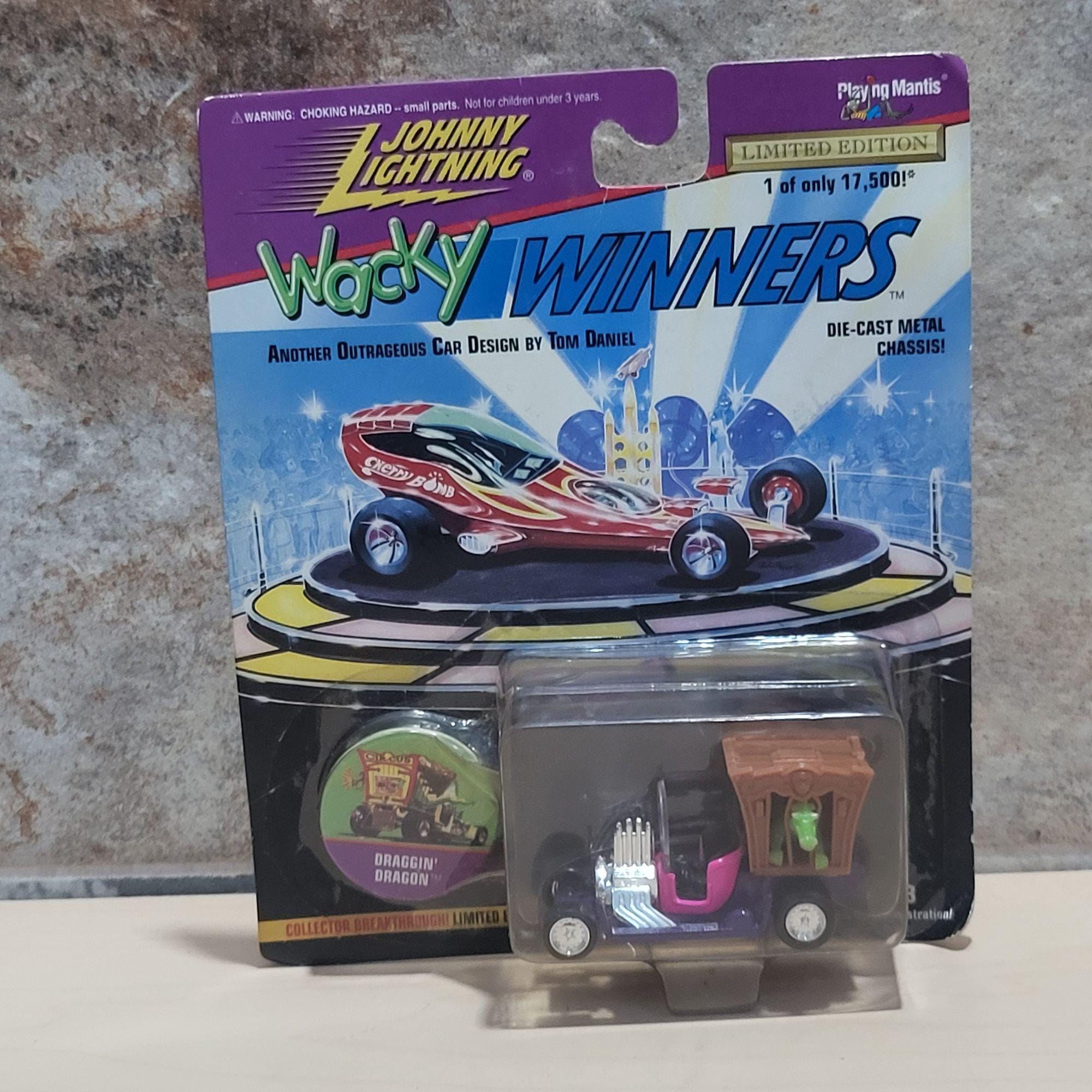 Johnny Lightning Wacky Winners Draggin Dragon Car Die Cast Tom