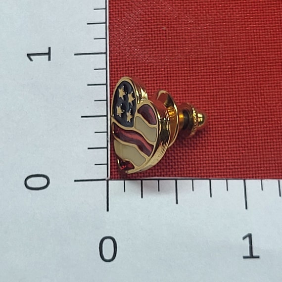 VTG Avon Patriotic Collectible Pin Heart Shaped U… - image 9