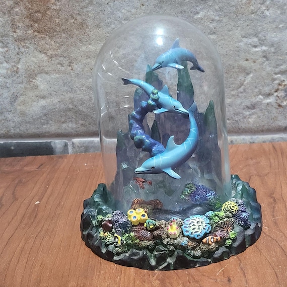 Phil Vanderlei作ブロンズ彫刻☆DOLPHIN IN CORAL】 Phil