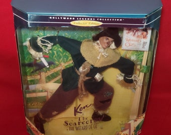 The Wizard of Oz Ken the Scarecrow Doll Collector Edition 1996 - Etsy