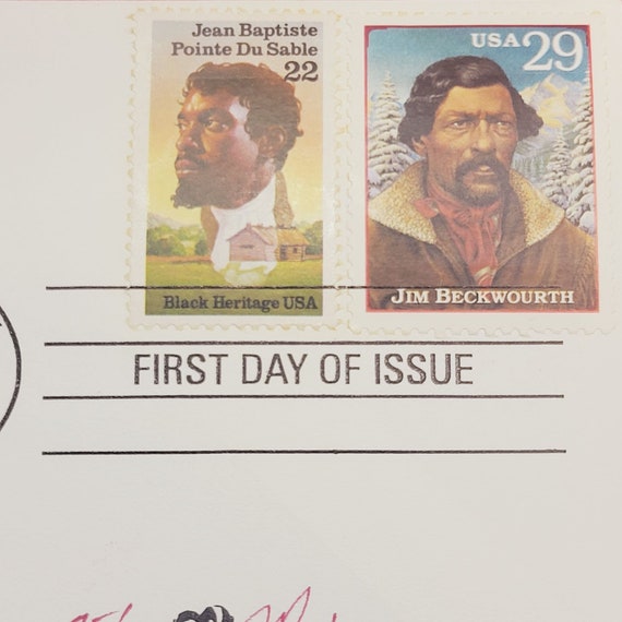 First Day of Issue Stamp Cache Envelope and Enclo… - image 5