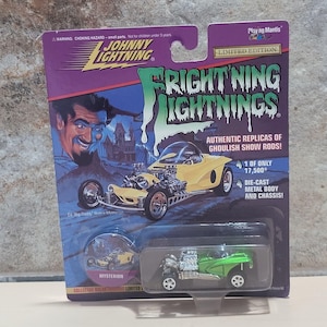 Johnny Lightning Willys Gassers II 1933 Speedy White Lightning Chase Blue 2002