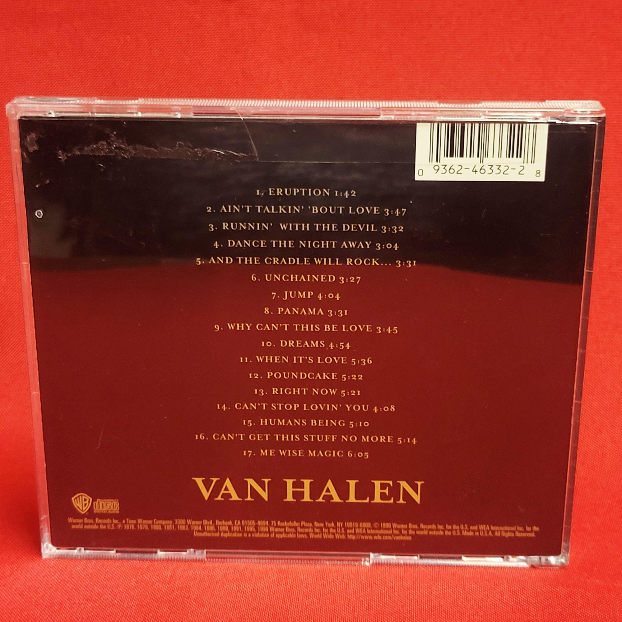 Best of Van Halen Volume I CD 1996 - Etsy