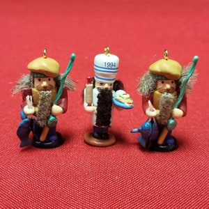 Hallmark Nutcracker Guild Keepsake Miniature Ornament Set of 3