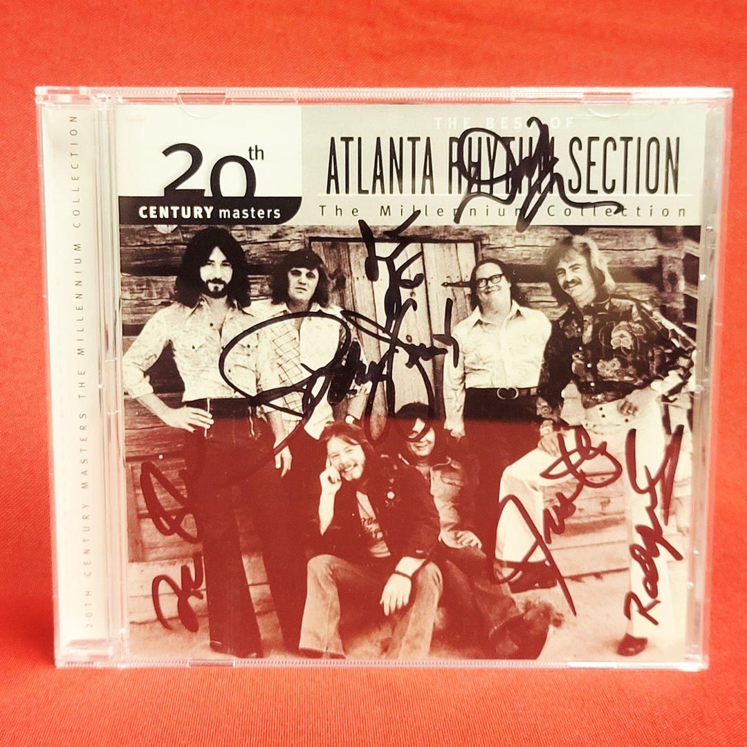 Section Cd Signed Atlanta Rhythm Section CD: Millennium Collection 2000 - Etsy