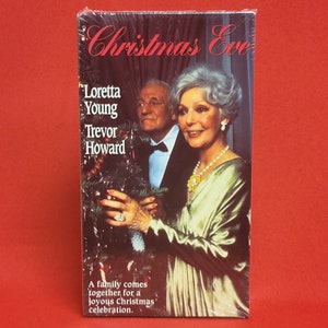 Christmas Eve Loretta Young Trevor Howard 1994 VHS New Sealed