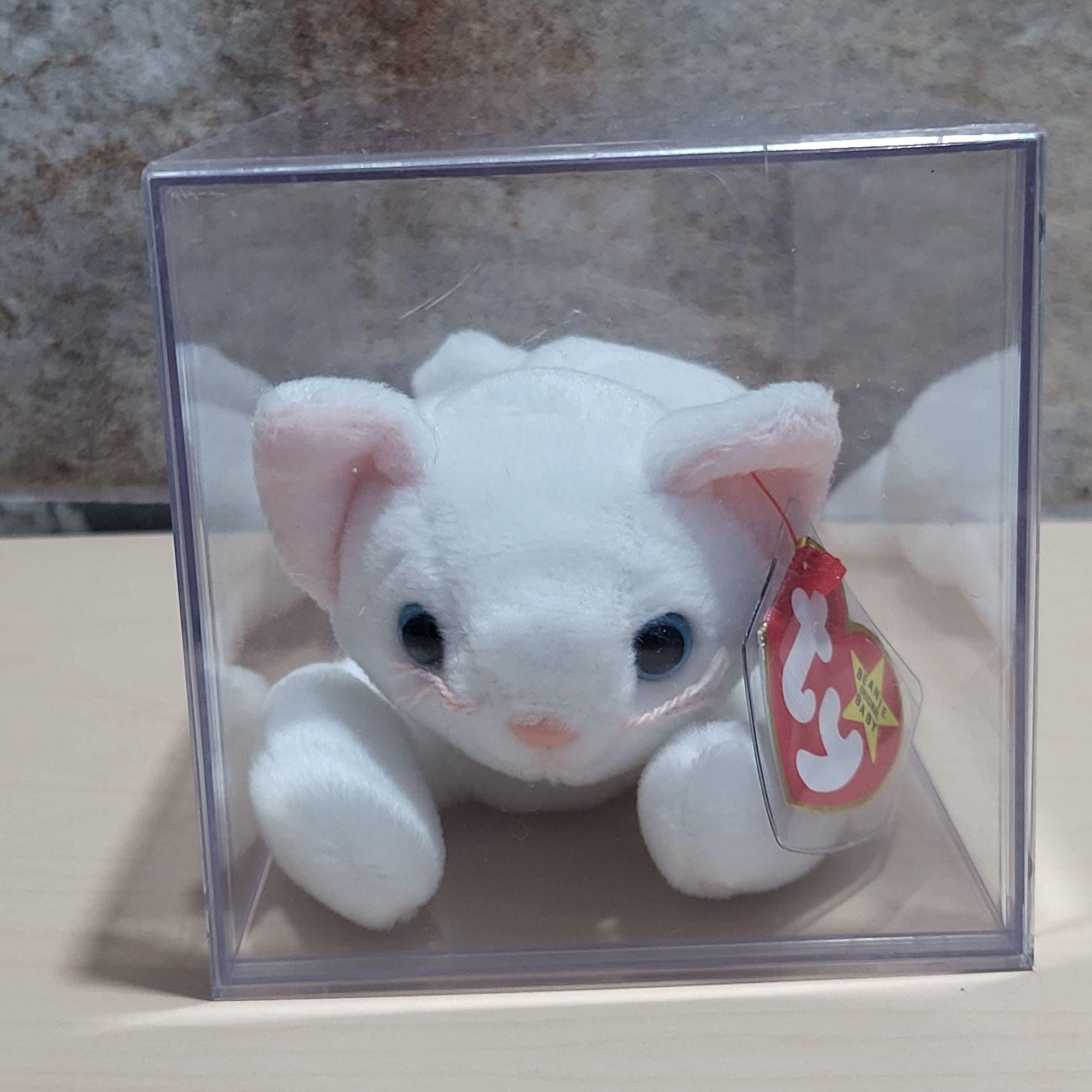 Ty Beanie Babies Flip the Cat Plush 1993 Display Case - Etsy