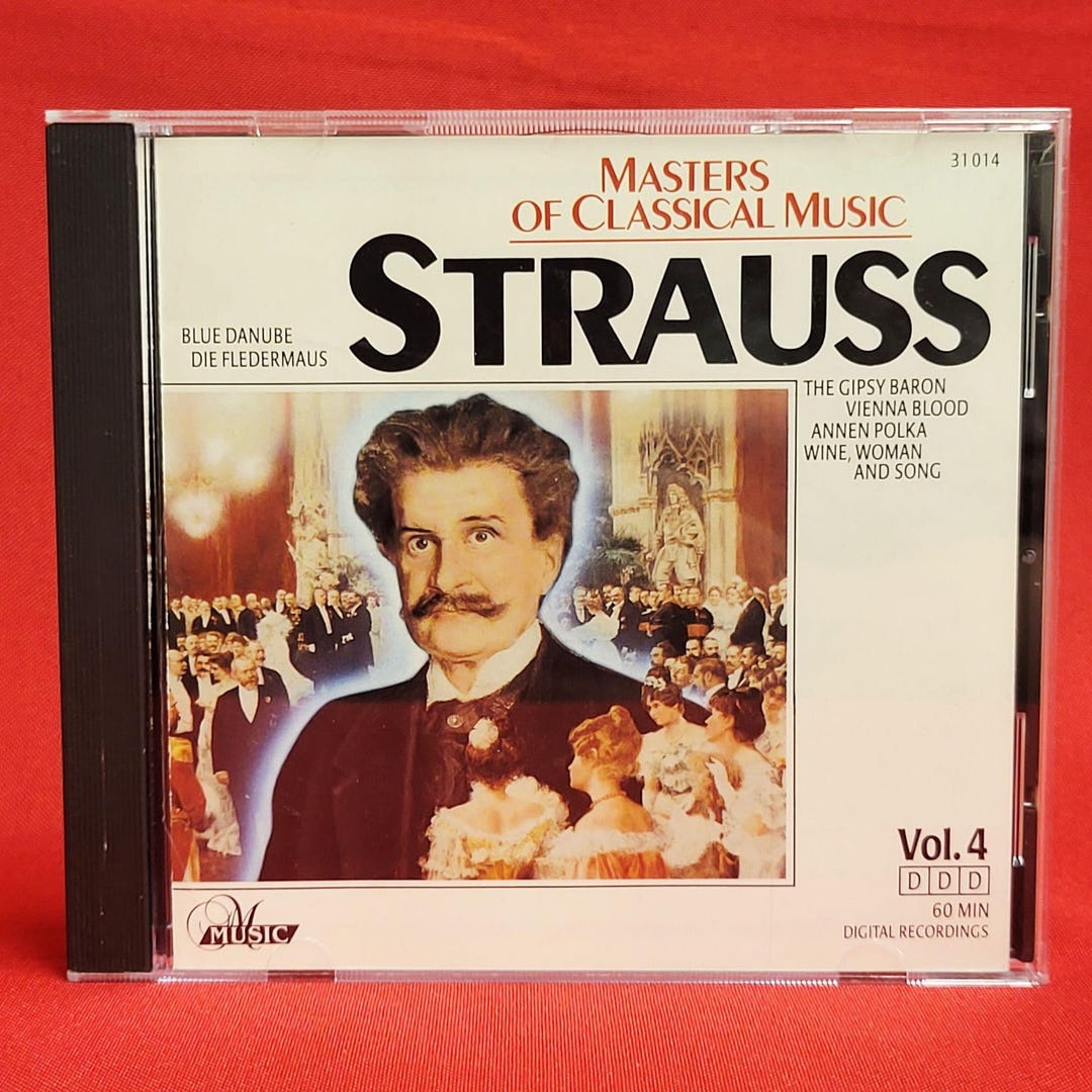 Masters of Classical Music Strauss Vol 4 CD - Etsy