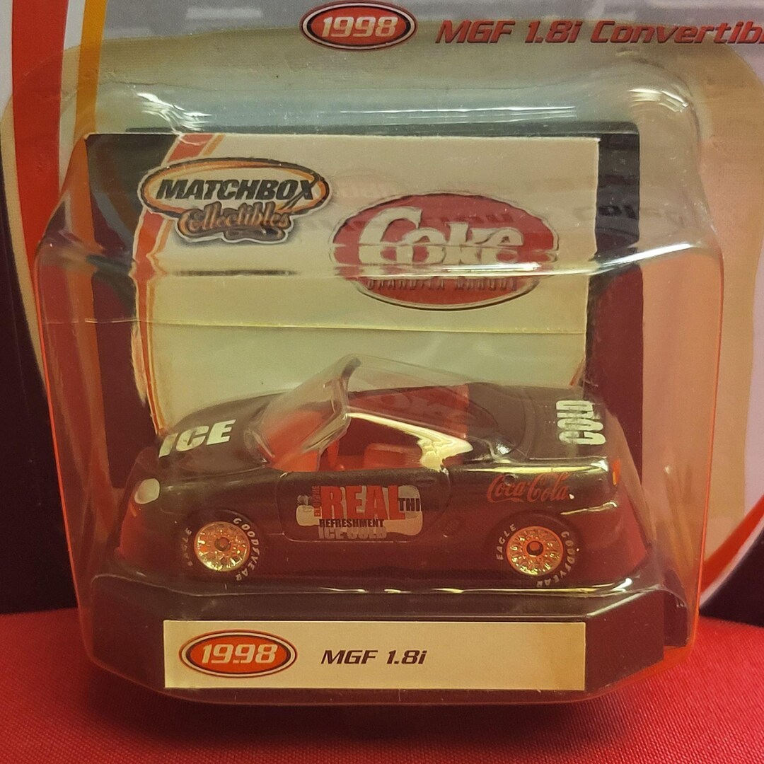 Coca Cola Matchbox Collectibles 97368 1998 M6F 181 Convertible