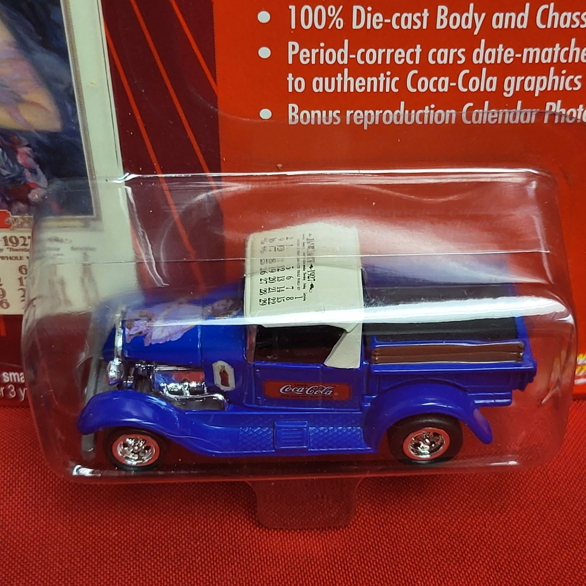 Coca Cola Johnny Lightning Calendar Girl Series Die Cast 29 Coca Cola Johnny Lightning Calendar Girl Series Die Cast 29