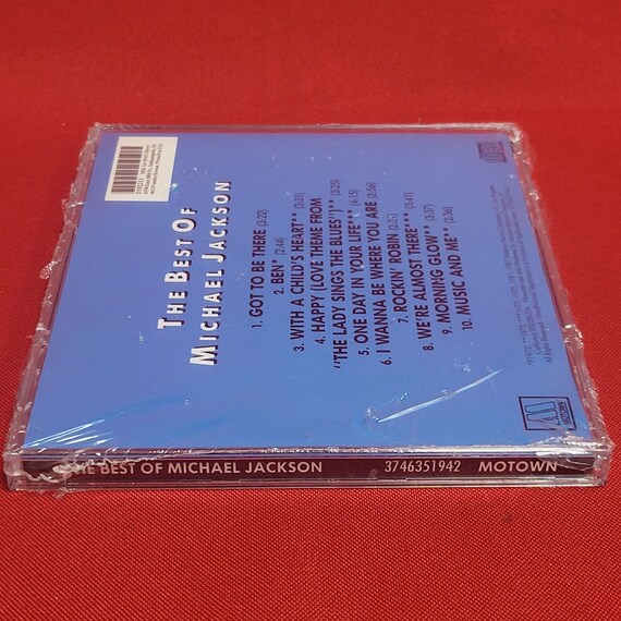 The Best of Michael Jackson CD Factory Sealed 1987 - Etsy