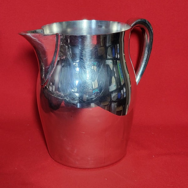 Vintage English Silver Mfg Corp Water Pitcher