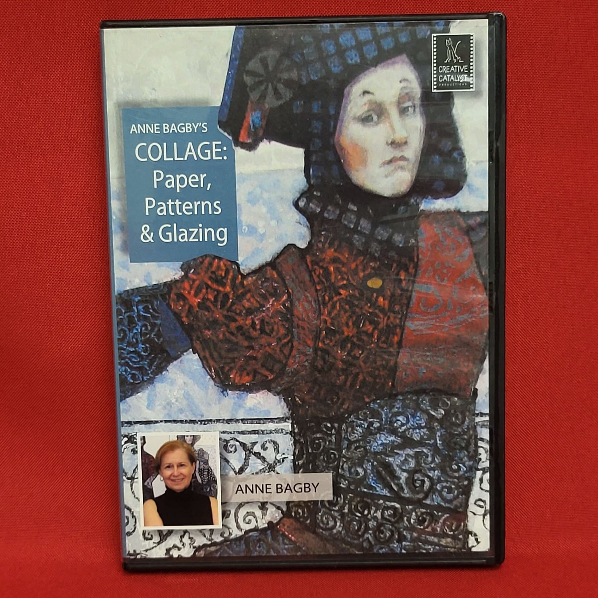 Anne Bagby Collage Paper Patterns &amp; Glazing DVD - Etsy