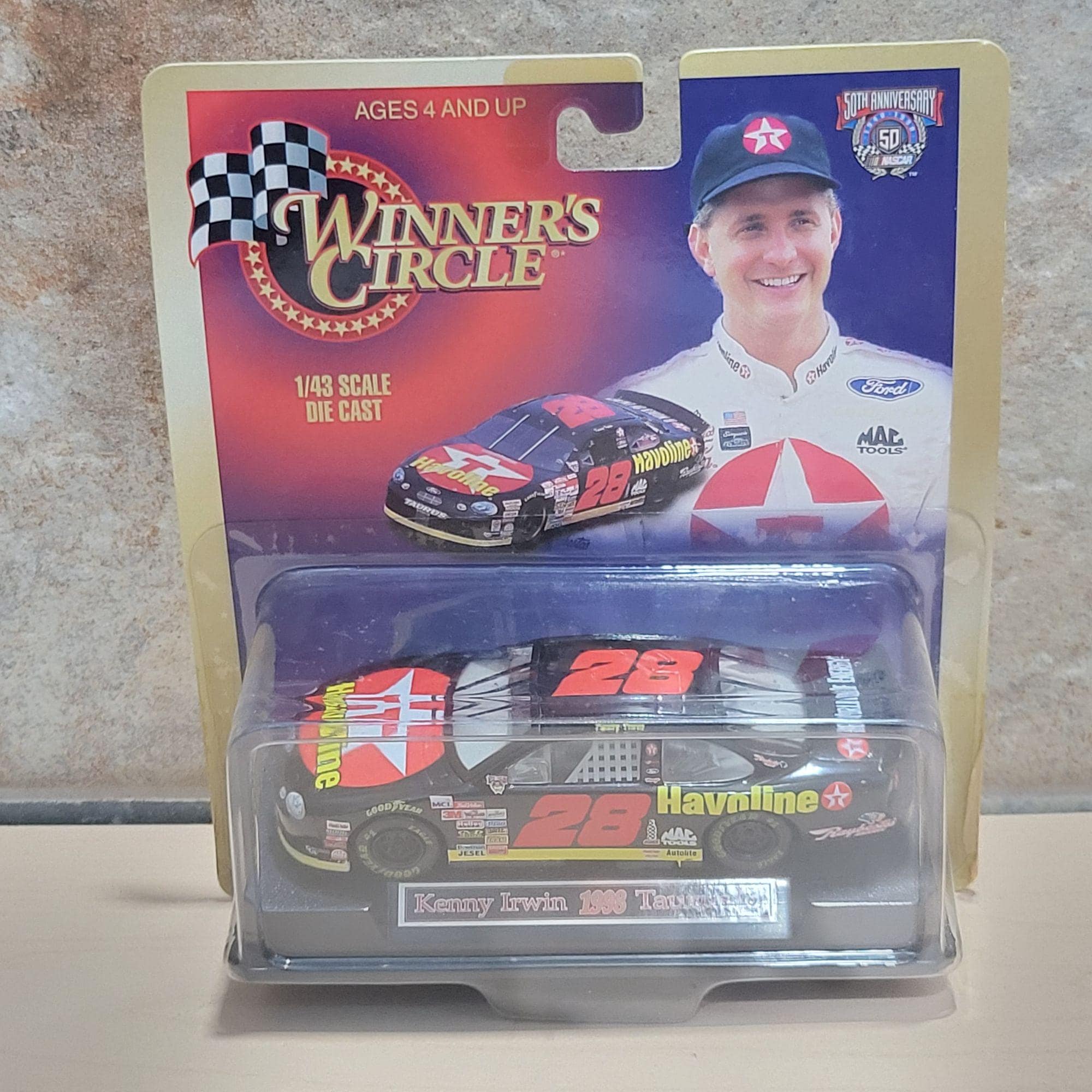 Nascar Winners Circle Texaco Havoline Ford Taurus Racecar 1998