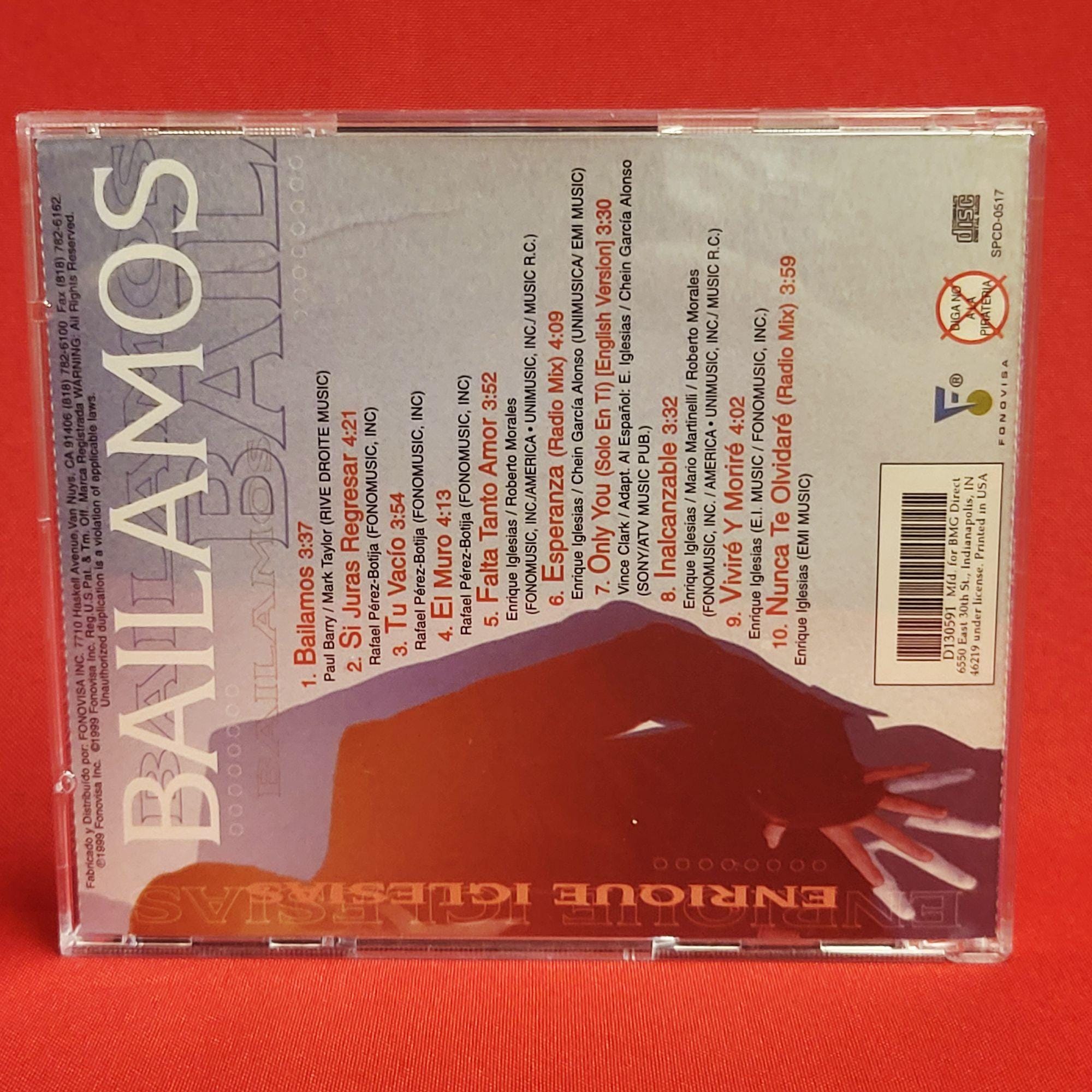 Enrique Iglesias 　Bailamos　リミックス集 貴重 CD Bailamos - Amazon.com Music