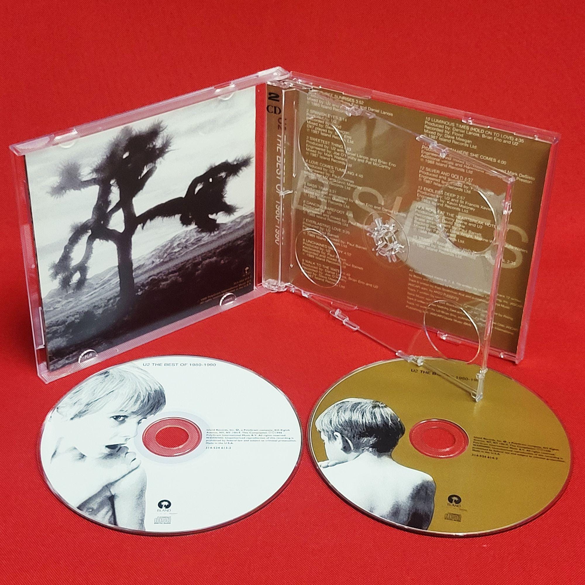 U2 the Best of 1980-1990 CD 1998 - Etsy