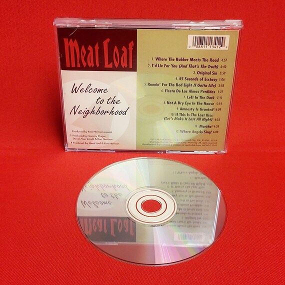 Meatloaf Welcome to the Neighborhood CD 1995 - Etsy