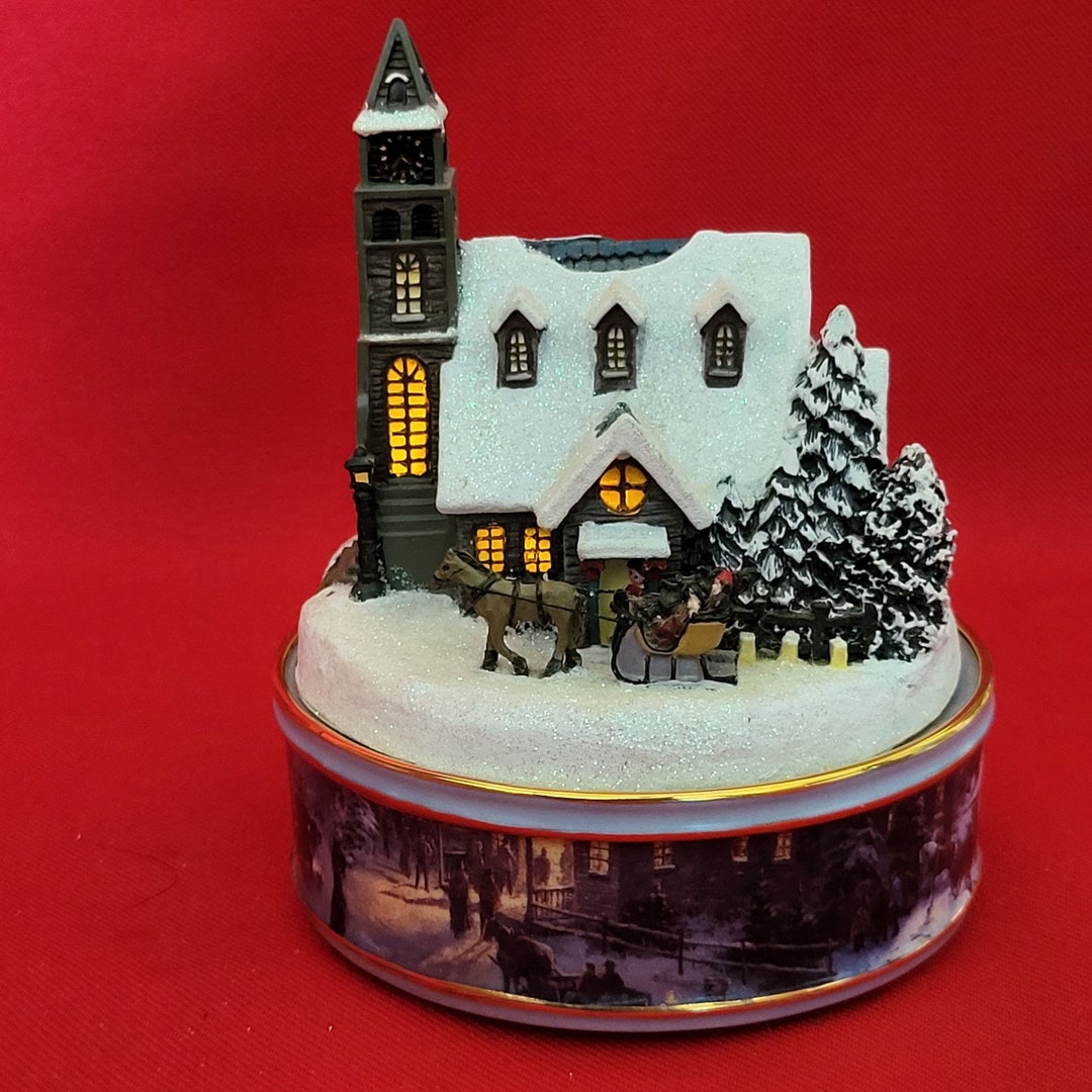 Thomas kincades train christmas tree