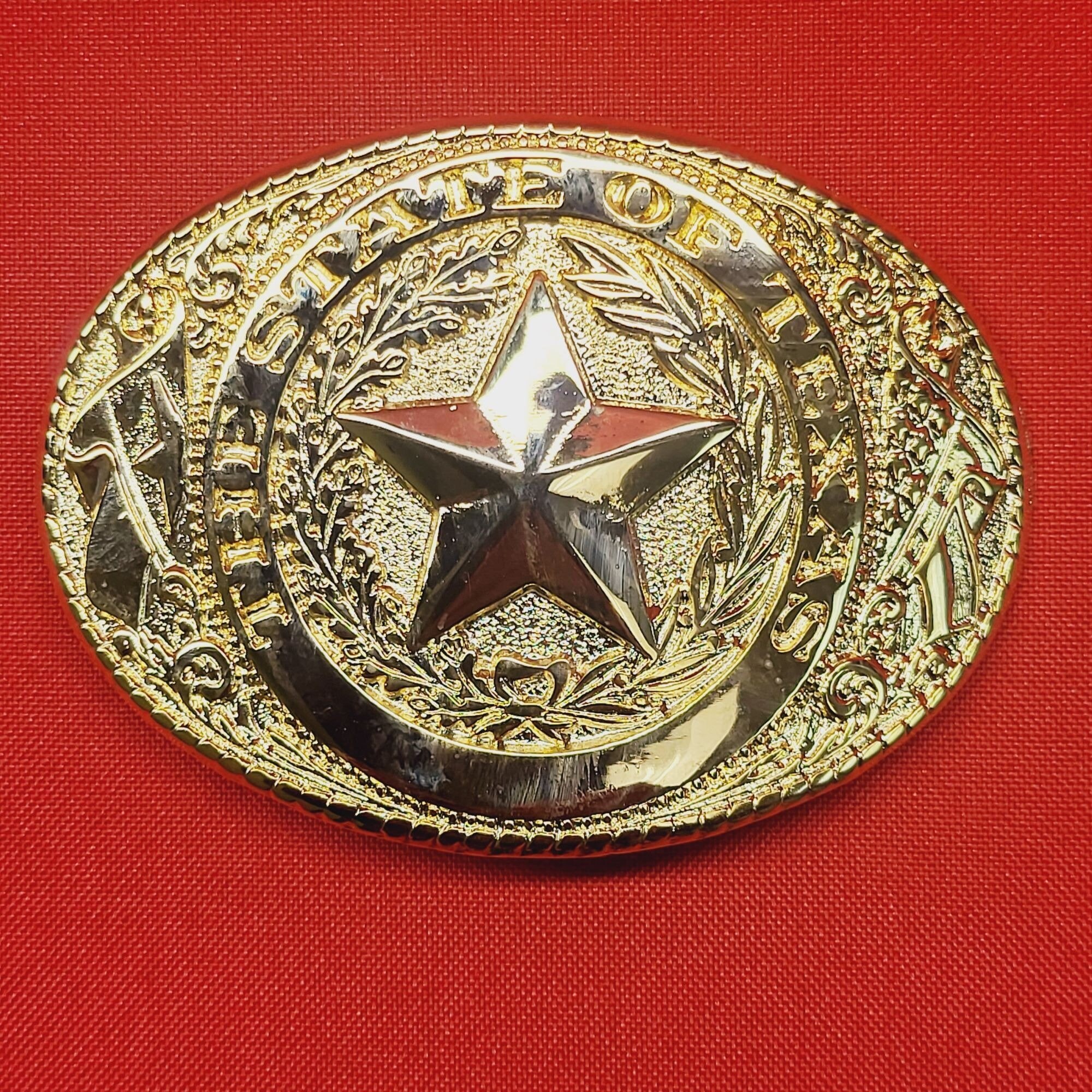 Fibbia Per Cintura Texas Flood Argento - Foto 4