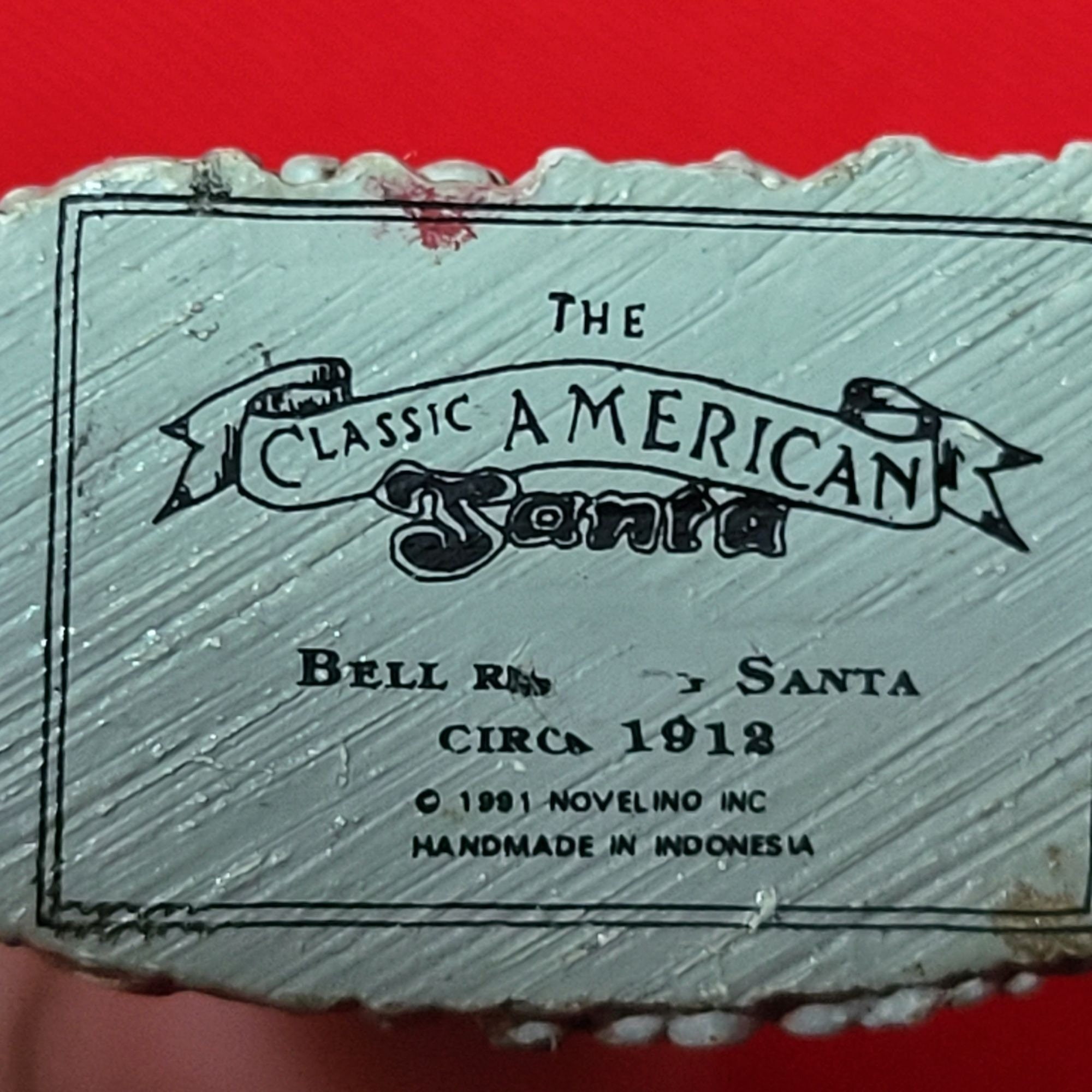 The Classic American Bell Ringer Santa Circa 1912 Miniature Figurine - Etsy