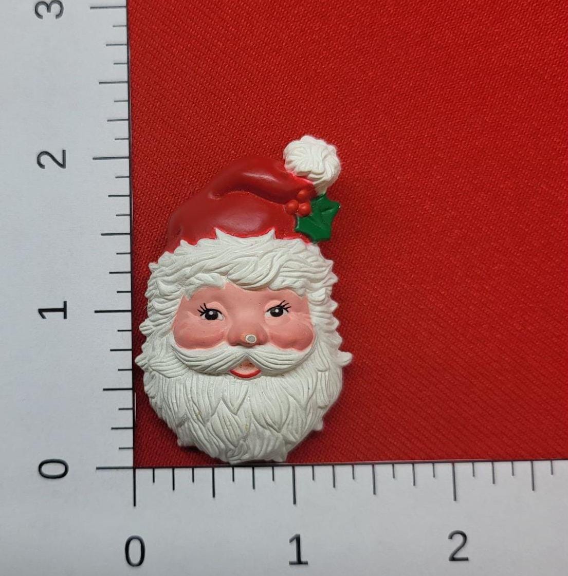 クリスマスピンブローチ：サンタ、スノーマン、ギフトボックス - 5個