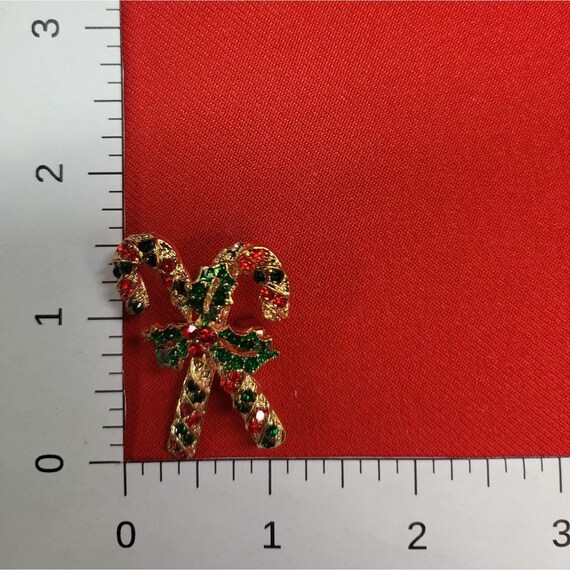 Christmas Pin Brooch Set of 2 Christmas Candy Can… - image 8