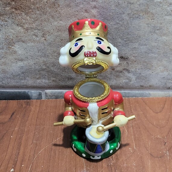 Porcelain Drummer Nutcracker Trinket Box - image 6