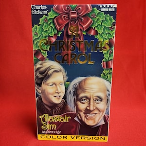 A Christmas Carol VHS 1994 Color Version