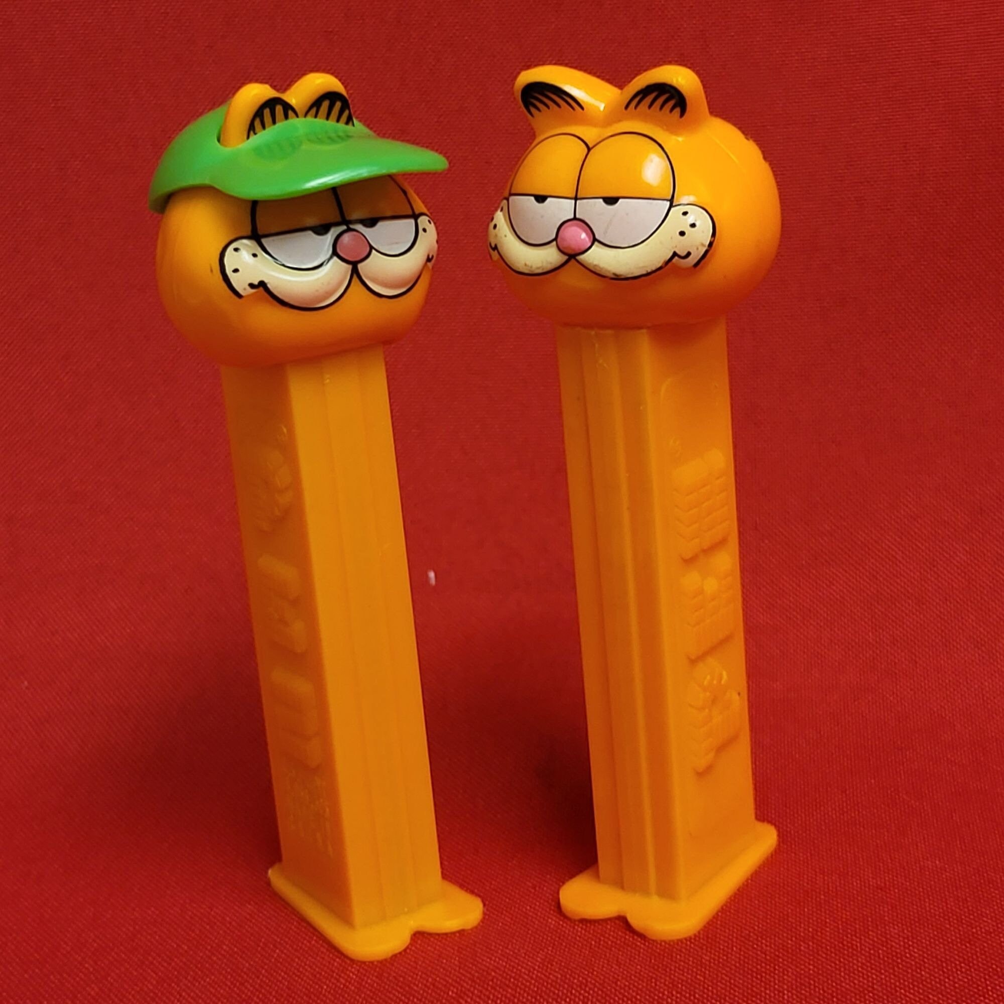 VTG Garfield Pez Dispenser Set of 2 - Etsy