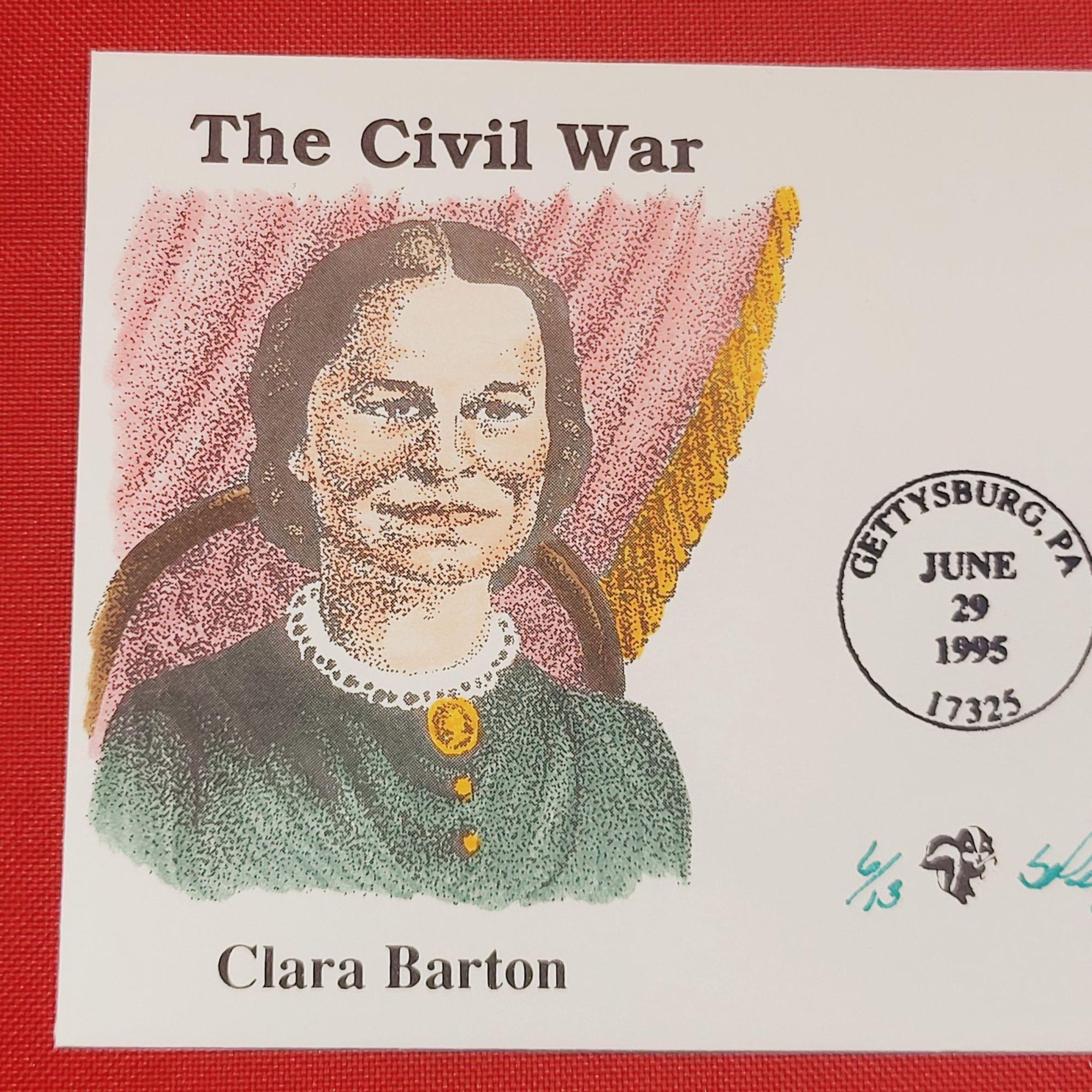 Clara Barton Civil War In Color