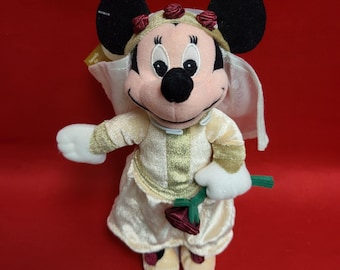 Juliet Minnie Mini Bean Bag The Disney Store 1996