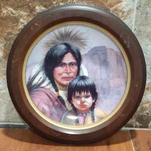 Vague Shadows The Cheyenne Nation Decorative Collector Plate by Perillo